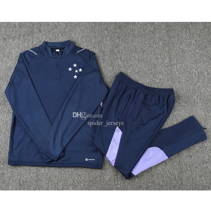 2024 ensembles de survetement de football vestes d entrainement de football pour hommes enfants polyester respirant meche d humidite manches