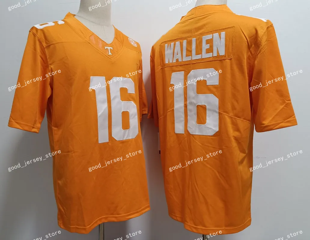 NCAA Tennessee Volunteers Football Jersey i Stock 5 Hendon Hooker 11 Jalin Hyatt 11 Joshua Dobbs 16 Peyton Manning Stitched Jersey broderi Kvinnor Youth Men Size