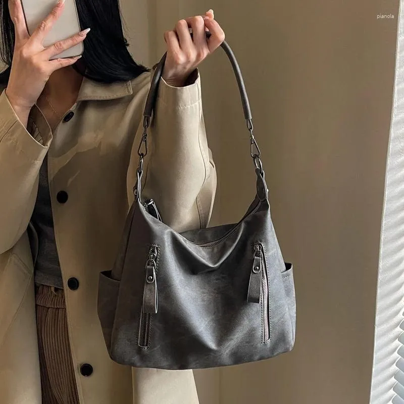 Evening Bags Shoulder Strap Lightweight And Comfortable Fine Work Zipper Open Close Shopping Commuter Single Straddle Bag