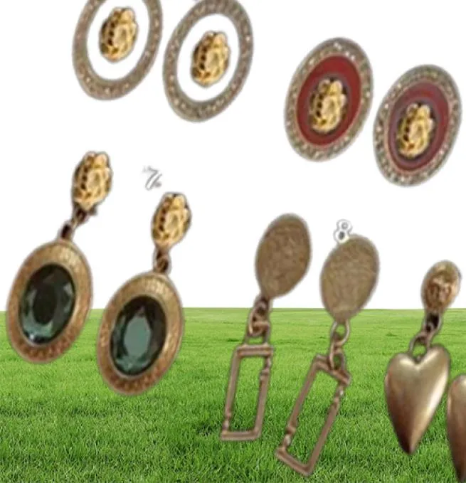 Modieus ontworpen emaille oorbellen hoepel hars oorsteker Banshee hoofdportret 18K vergulde zeester dames oorbellen ontwerper sieraden dames MER -033848575
