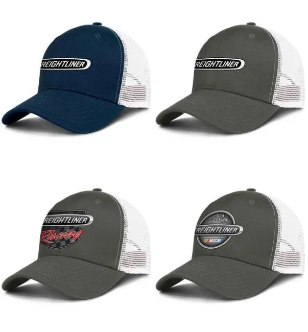 Freightliner Trucks berretto da camionista regolabile da uomo e da donna montato in bianco personalizzato cappelli da baseball alla moda Skull FREIGHTLINER Ru4333333