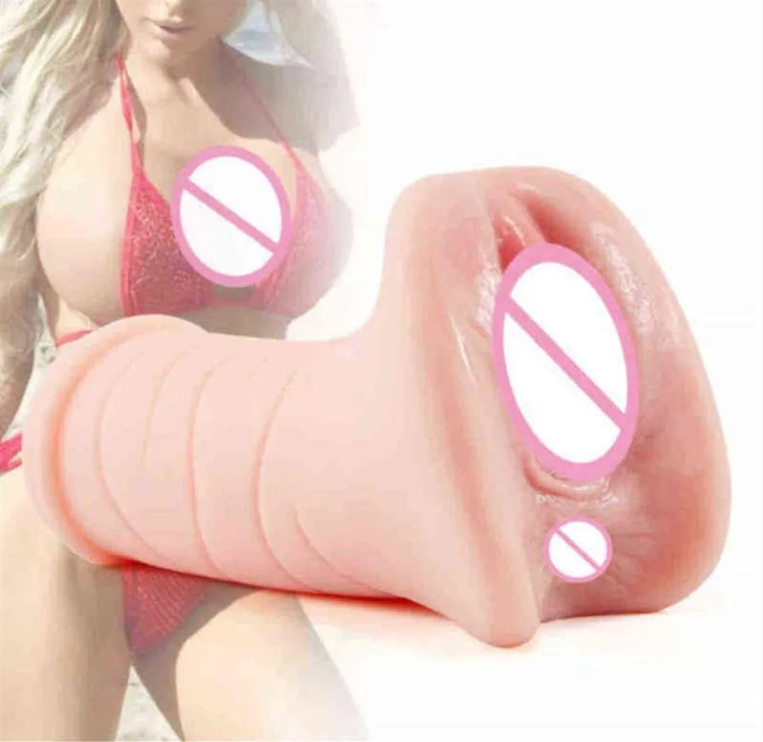 Nxy Men Masturbators Lifelike Male Sex Toy Masturbator Realistic Tight Vagina Mastubrating Stimulation Blowjob Mastur Device Aircr4930517