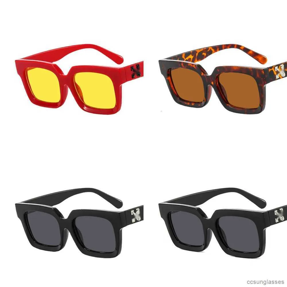 Offs Beyaz Moda Lüks Çerçeveler Güneş Gözlüğü Erkek Kadın Güneş Gözlüğü Ok X Çerçeve Gözlük Trendi Hip Hop Square Sunglasse Spor Seyahat Güneş Gözlükleri A20