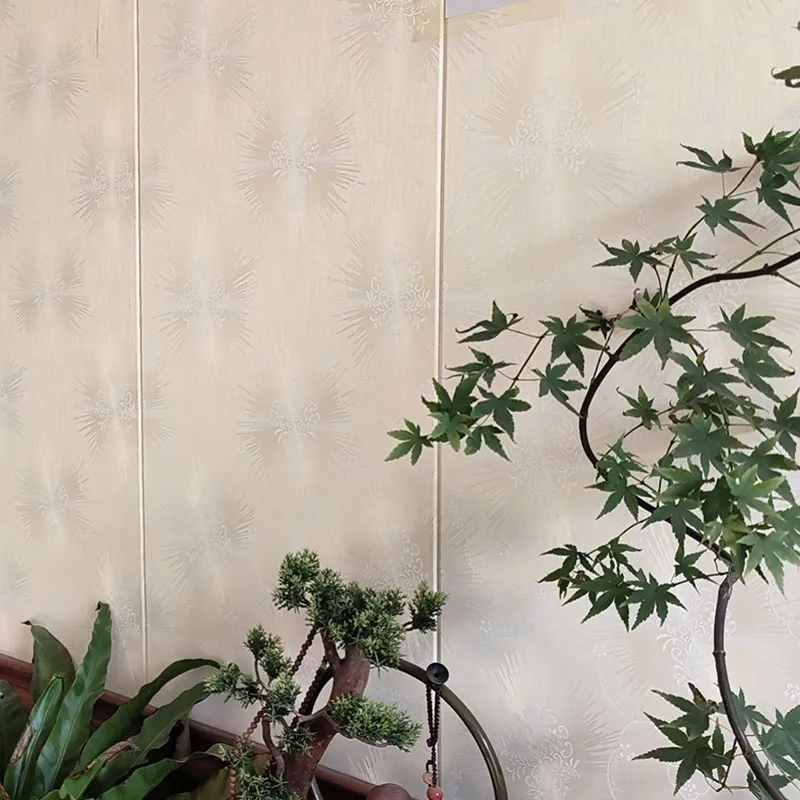 Eco-Friendly Bamboo Wall Panel - Wood Fiber Integrated, TV Background ...