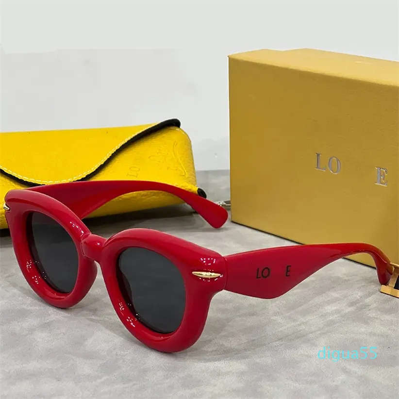 Lunettes de soleil design pour femmes Lunettes de soleil œil de chat avec étui Lunettes de soleil design ovale Conduite Voyage Shopping Plage Pei Pretty