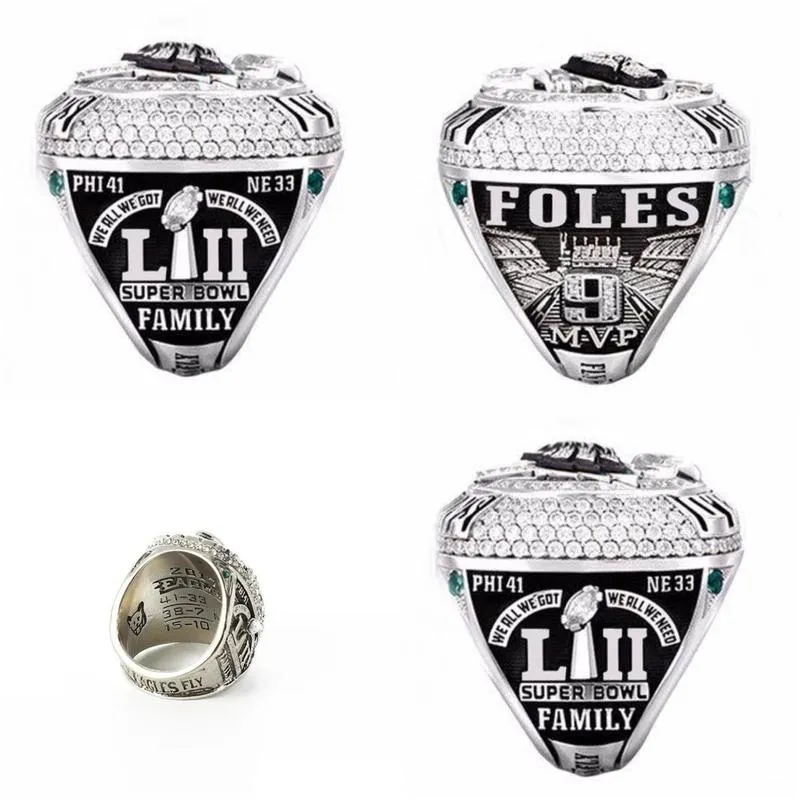 wholesale philadelphia 2017 eagles world championship ring tide holiday gifts for friends