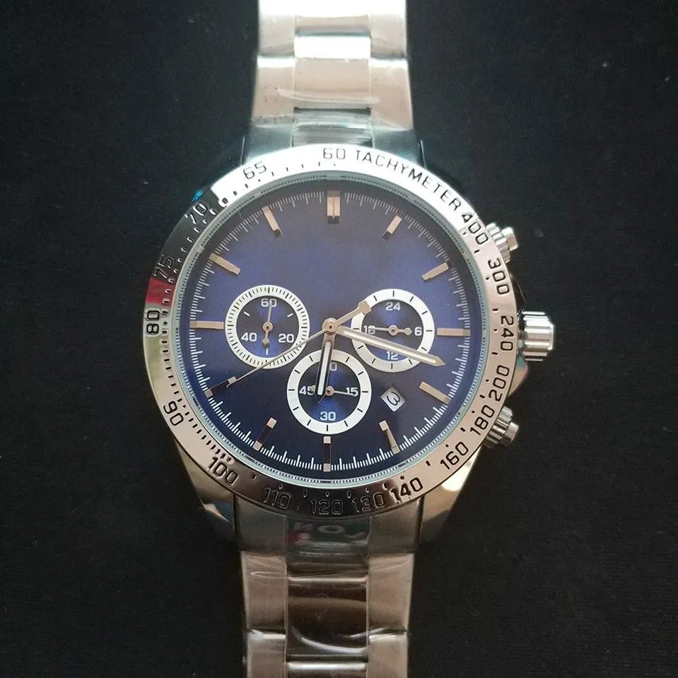 Montres pour hommes les plus vendues, montre à mouvement à quartz Boss, toutes fonctionnelles, petit cadran, chronomètre de travail, style de vie, étanche en acier inoxydable 296K