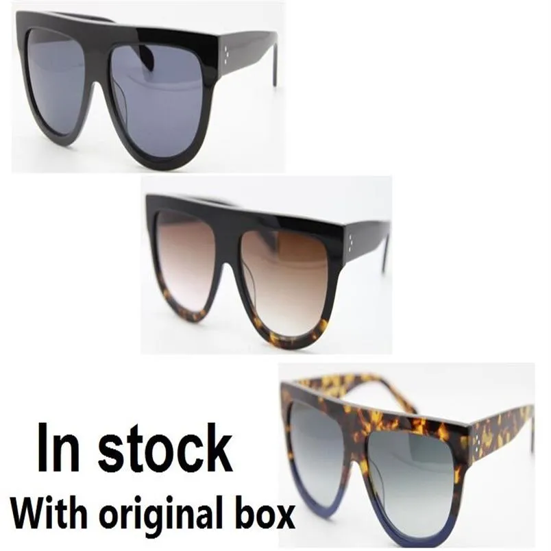 S 2020 Brand Designer Audrey 41026 Shadow Fu9dv Top Quality Women Sunglasses 6 Couleur avec les étuis de vente au détail et Box295r