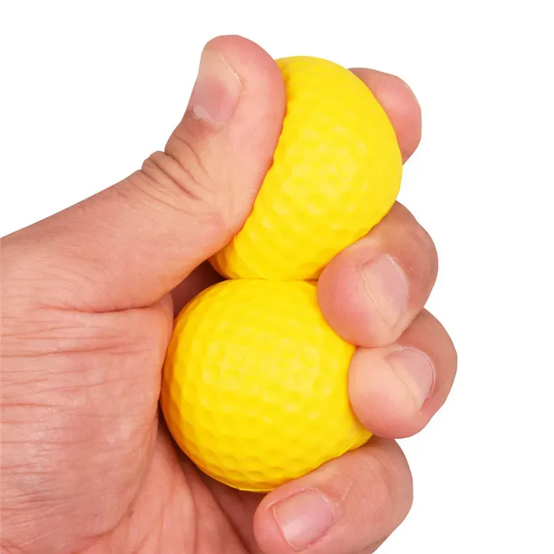Bolas de golfe bolas de golfe para crianças parque clube profissional equipamentos prática treinamento elástico espuma bola suprimentos esporte acessórios 231212