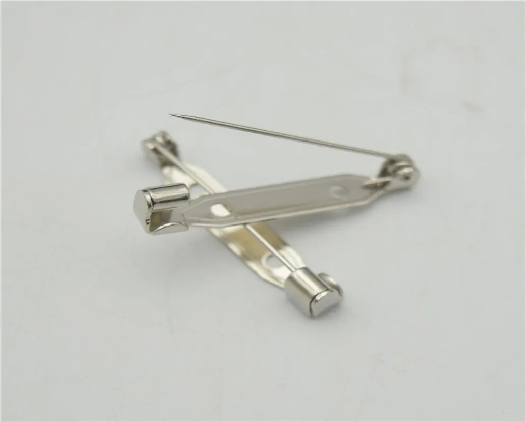 500pcs 24cm High Quality Safety pins Brooch Base Back Bar Badge Holder Brooch Pins DIY Jewelry Finding3851241