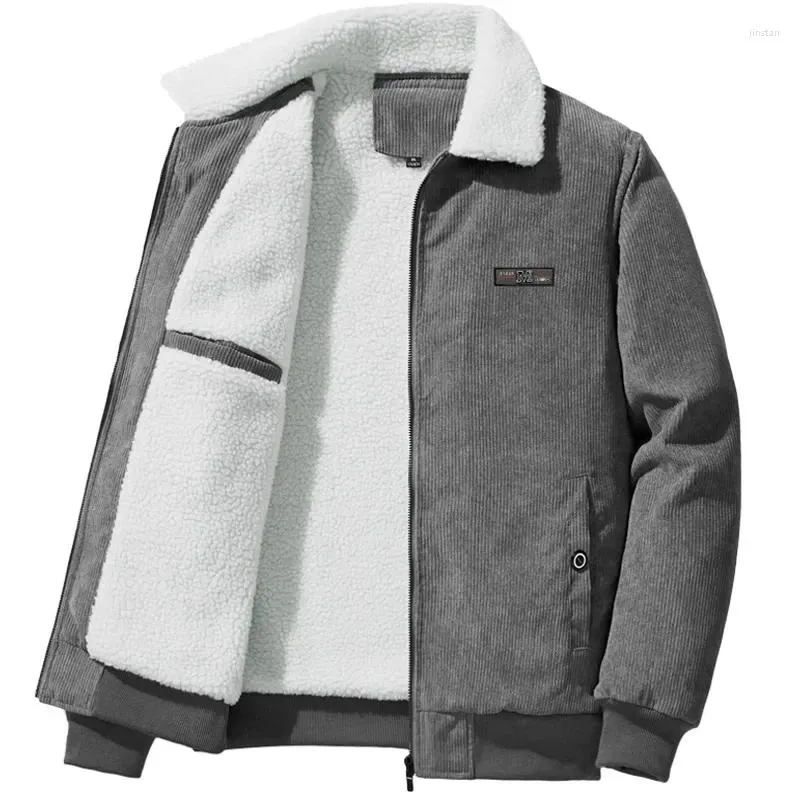 Erkek ceket ceket erkekler bahar sonbahar yaka düz renk kadife erkekler iş rahat palto m-5xl gy2123