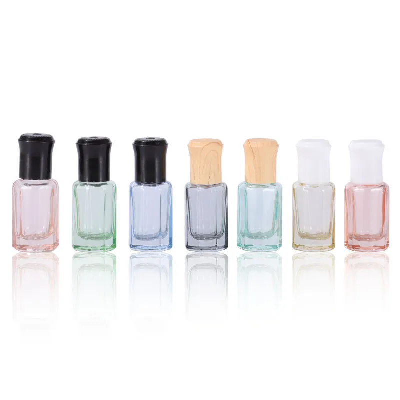 스틸 볼이있는 멀티 컬러 768pcs/로트 컬러 6ml 롤러 병