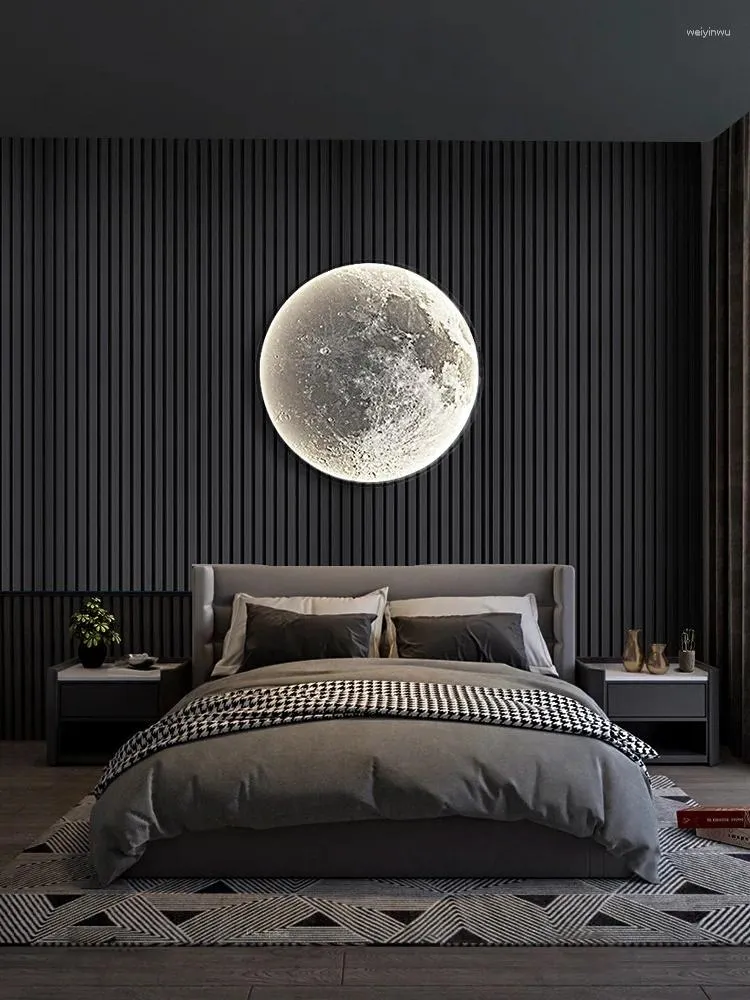 Vägglampor svart sconce modern stil led ljus yttre smart säng slutar utomhusbelysning