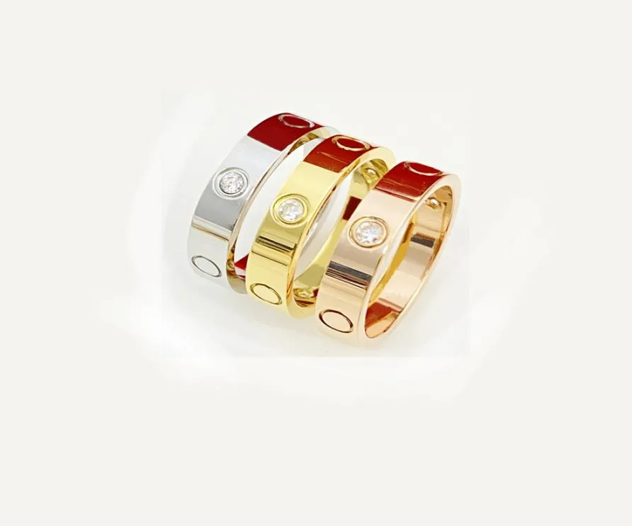 designer ring ringen voor vrouwen band liefde vrouw klassieke luxe sieraden dames titanium staal cadeau feest jubileum 18K verguld 9195321