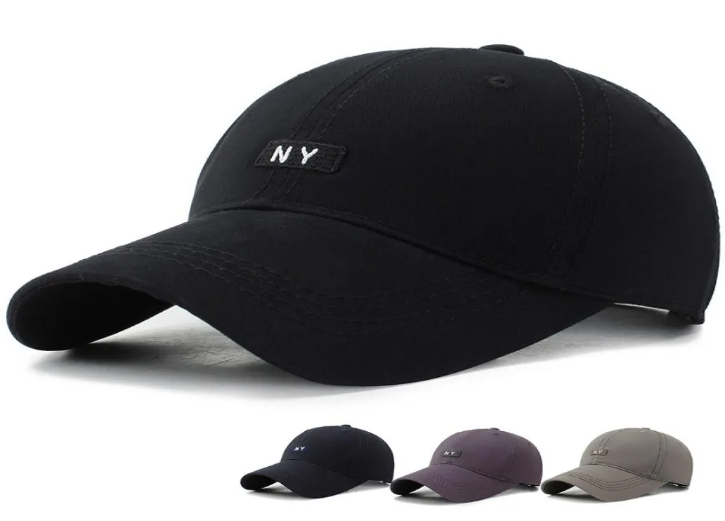 2019 nova tendência designer de moda chapéu esportes ao ar livre men039s boné de beisebol NY carta senhoras boné casal viseira2861983