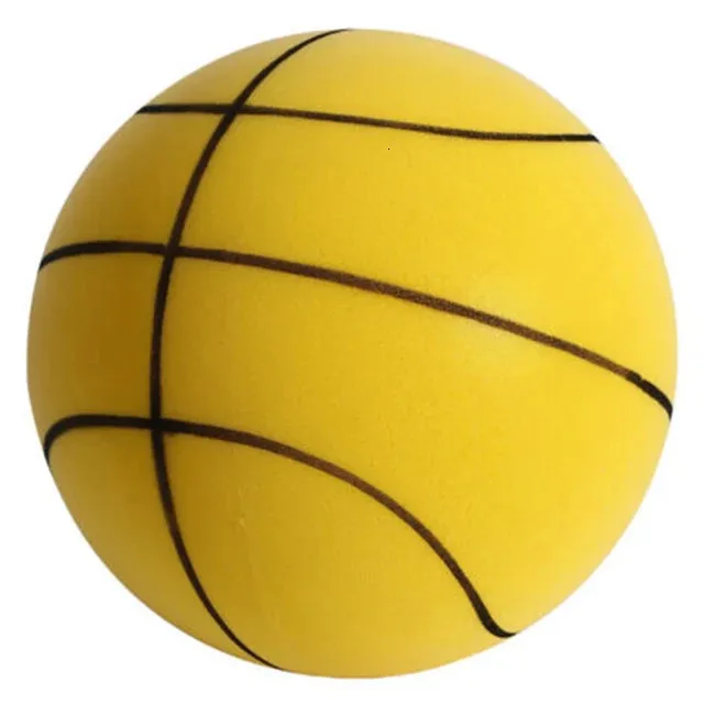 Silent High Density Foam Sports Ball: Mute Indoor Basketball With Elastic,  Soft & Durable Surface For Childrens Sports And Games From Piao09, $14.59