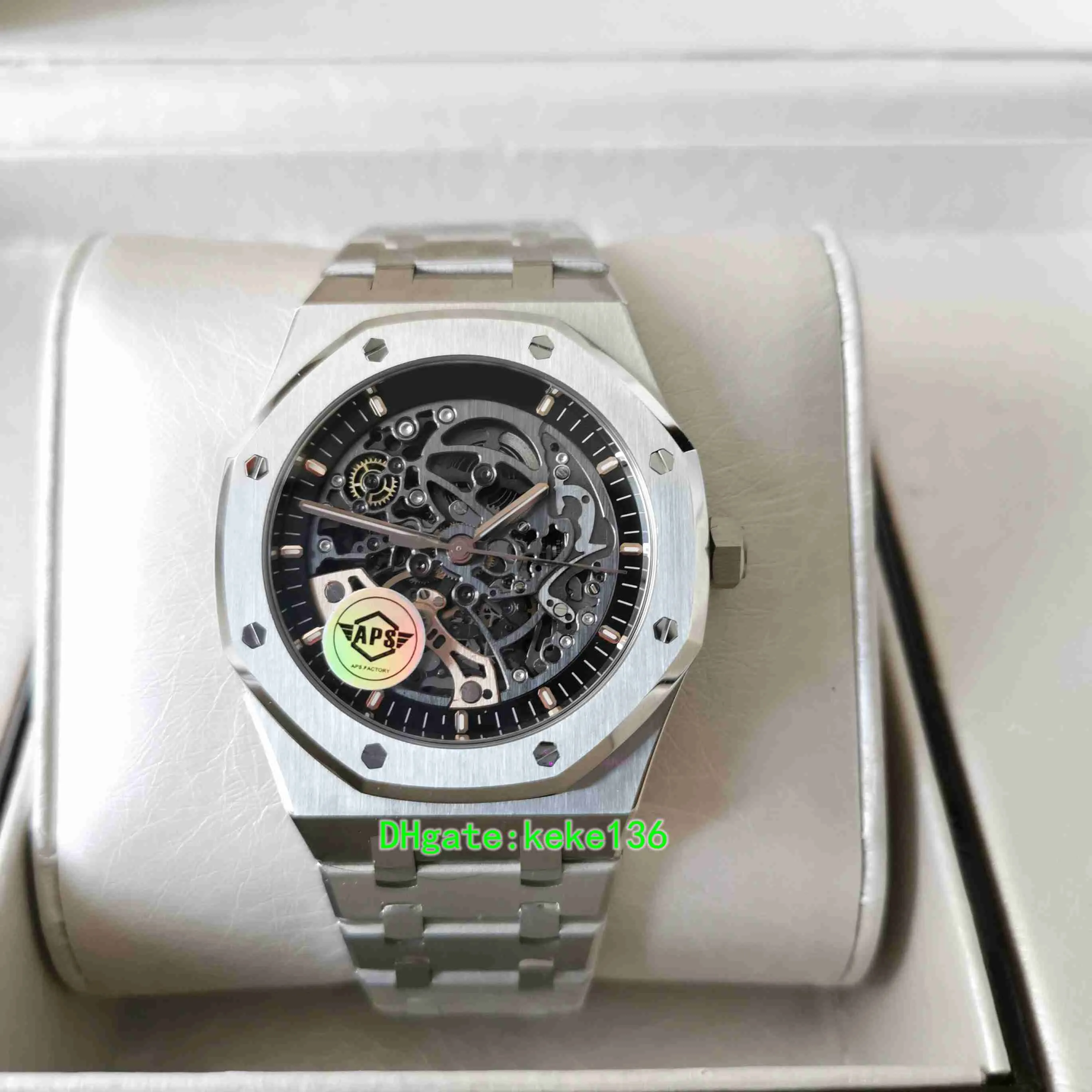 APS Factory Perfect Mens Watch 41 mm Szkielet 15407 15407or.oo