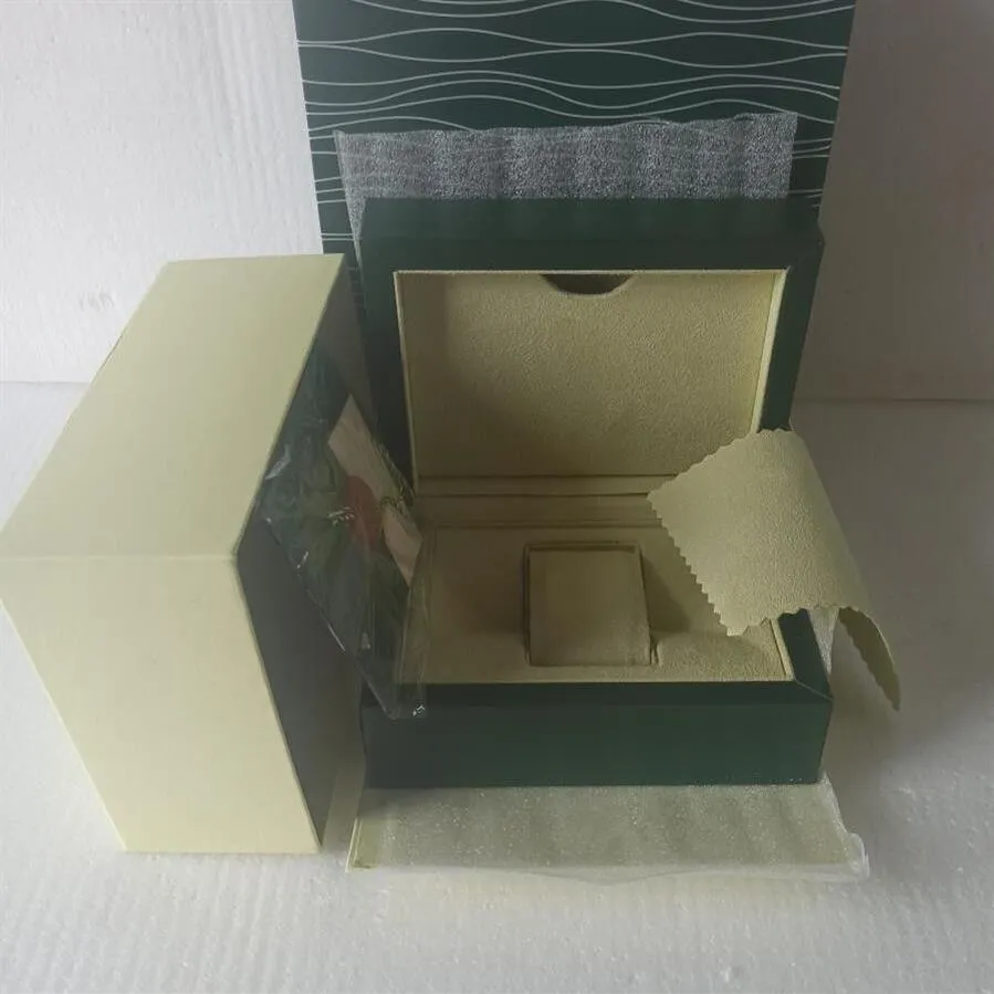 Move2020 Top Lux ury Часы Зеленые коробки Бумаги Подарочная кожаная сумка Карта 0 8 кг Для коробки для часов 009249N