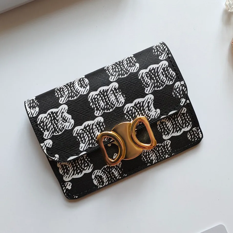 Purses Designer Woman Handbag Walls Designers Coin Purse Clutch Designer Korthållare Högkvalitativ äkta läder Mini Flap Bag Office Bag Luxurys Handväskor