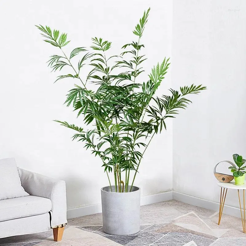 Decoratieve bloemen Kunstplanten Palm Eucalyptus Grote valse boom Groene tuin Buiten Woonkamer Bruiloft Woondecoratie