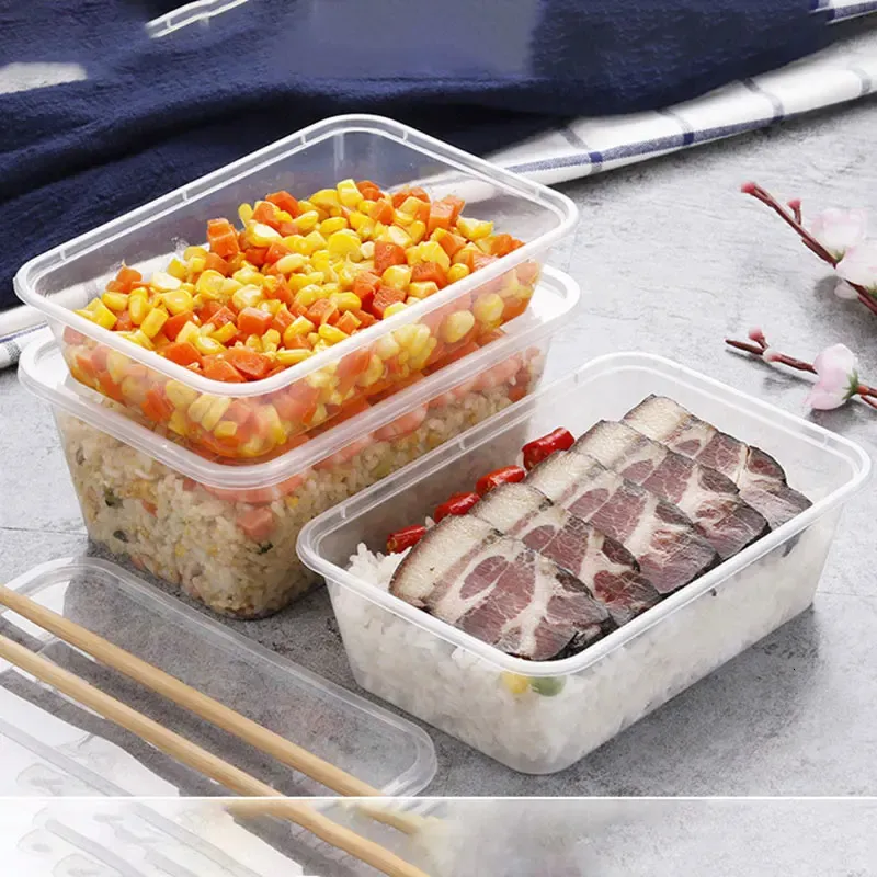 Buy ECOLipak 50 Pack Clamshell Take Out Food Containers, 100% Compostable Disposable To Go Containers 8 X 8 Heavy Duty To Go Boxes Eco Friendly Biodegradable To Go Containers For Food - View #7