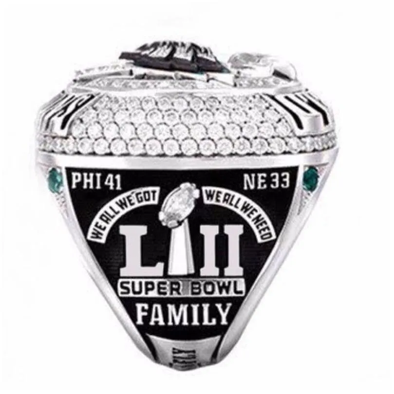 wholesale philadelphia 2017 eagles world championship ring tide holiday gifts for friends