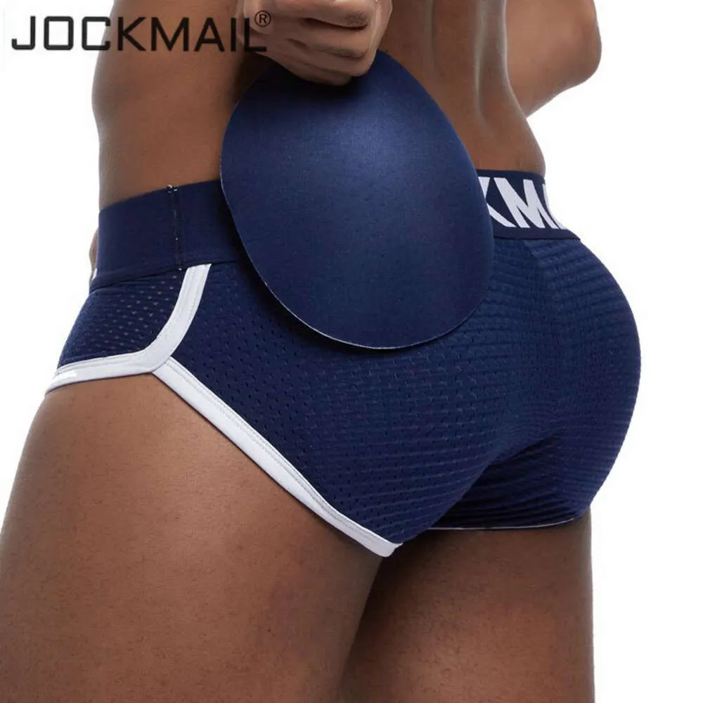 Mesh Men Shapewear Underwear Briefs Padded Lifter Panty Butt Enhancer Fake Hip Super Bulk Push Up Panties Front Back