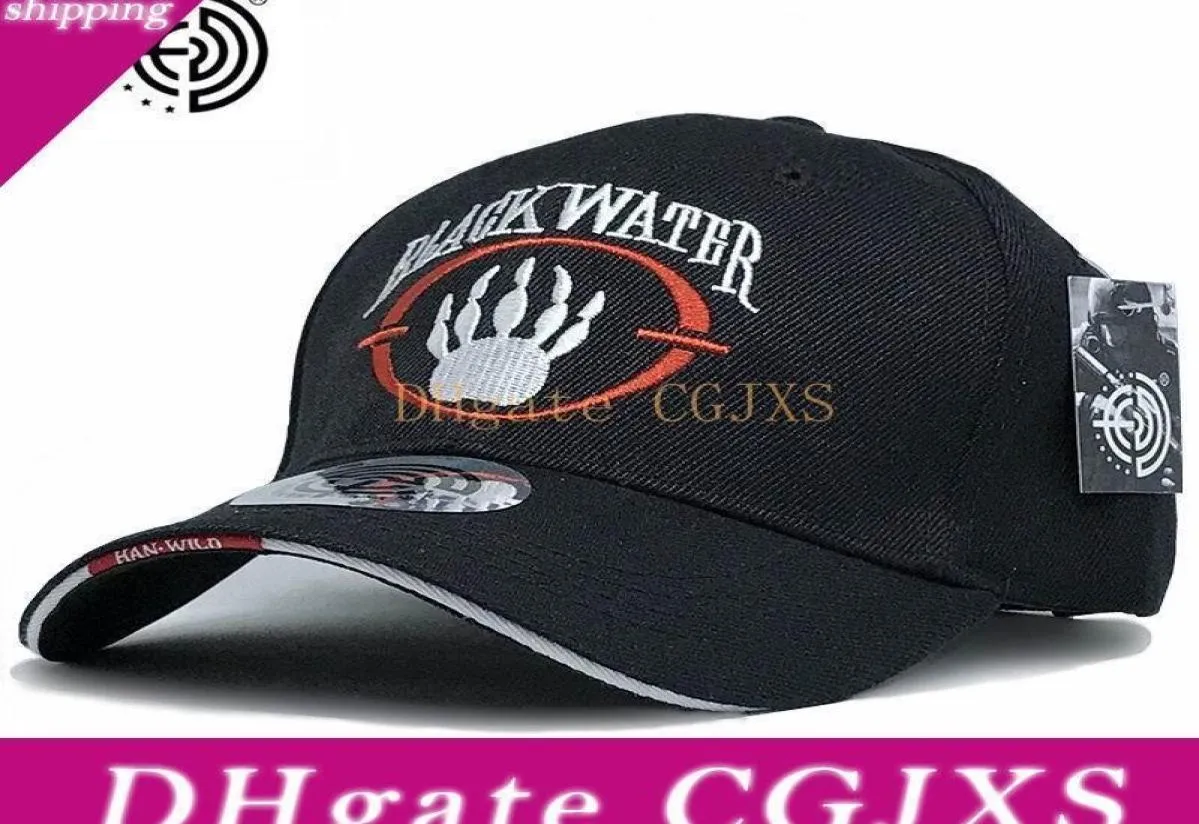 New Arrivals Blackwater Tactical Cap Mens Baseball Cap Snapback Hat Us Army Cap Navy Seal Black Water4396421