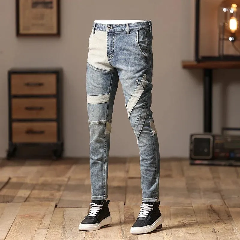 Jeans stretti alla caviglia uomo cheap