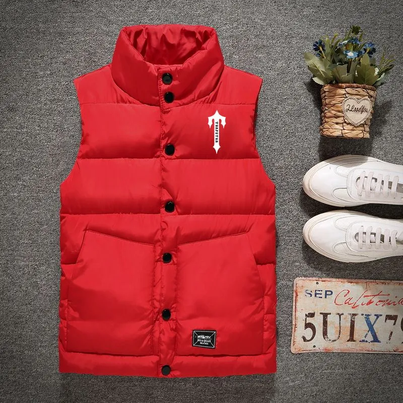DHgate.com:Designer trapstar jacket Vest Mens Waistcoat