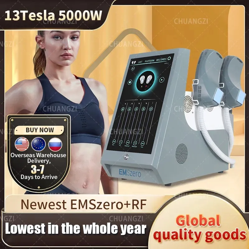 13 tesla rf máquina ems estimulador magro corpo muscular esculpir remoção de gordura construir para salão de beleza nova neo emszero