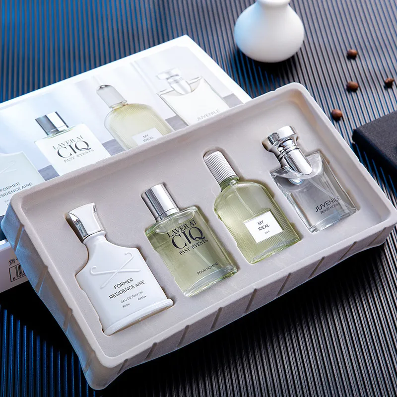 Shanju Men's 25ml Perfume Set, Woody Fragrance, Darjeeling Tea