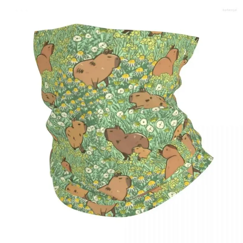 Bandanas mignon géant Cavy Capybara Collage Bandana cou guêtre coupe-vent visage écharpe couverture hommes chapeau pour femme Tube cagoule