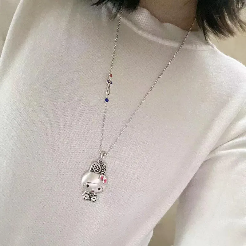 Pendant Necklaces Hip Hop Vintage Sweater Chain Female Ruyi Necklace Long Birthday Gift Wholesale