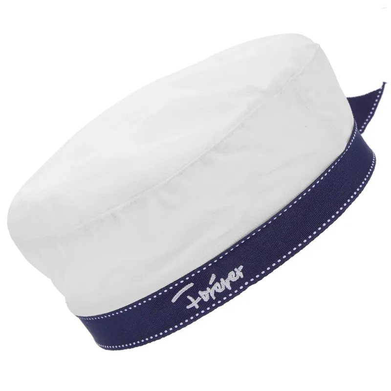 Beralar Başlık Şapka Kadın Blancas Para Hombres Amiral Yetişkin Polyester Pamuk Kostüm Denizci Şapkalar