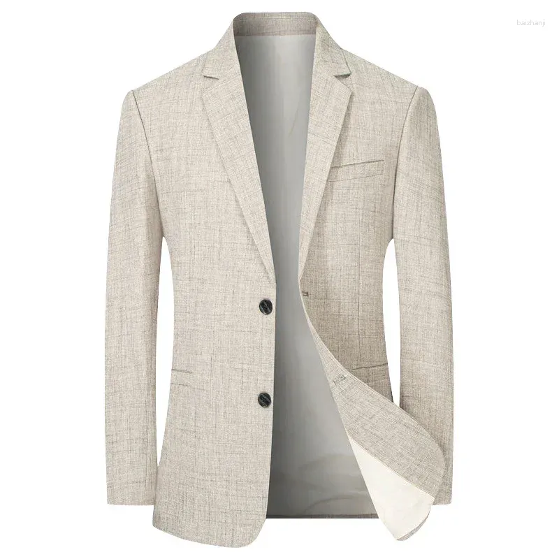 Garnitury męskie cienki garnitur Blazers Jackets Business Casual Designer Coats Spring Summer Formal Wear