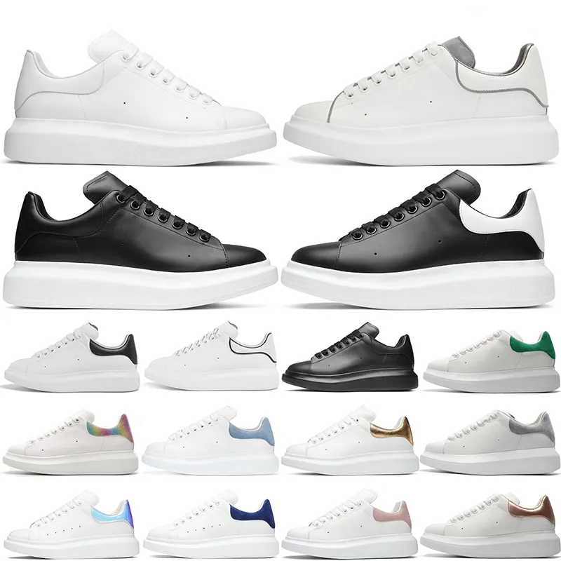 2024 men women casual shoes Triple White Black Leather Green Suede Rainbow Dream Blue Gold Leather Navy Red Silver outdoor sports trainers sneakers