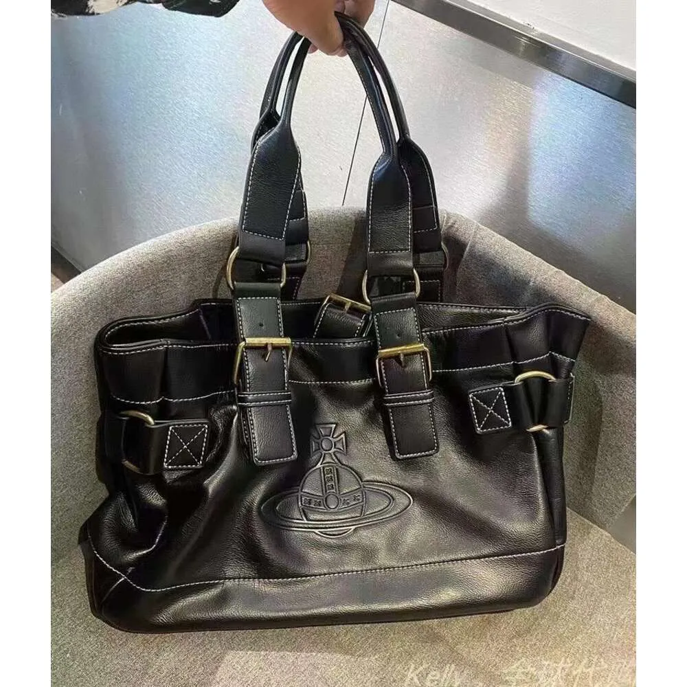 Diseñador Viviene Westwoods Bolso Viviennewestwood Baobao Nuevo tipo Xi Emperatriz viuda Bolso de un solo hombro Diseño popular Tendencia Bolso cruzado simple