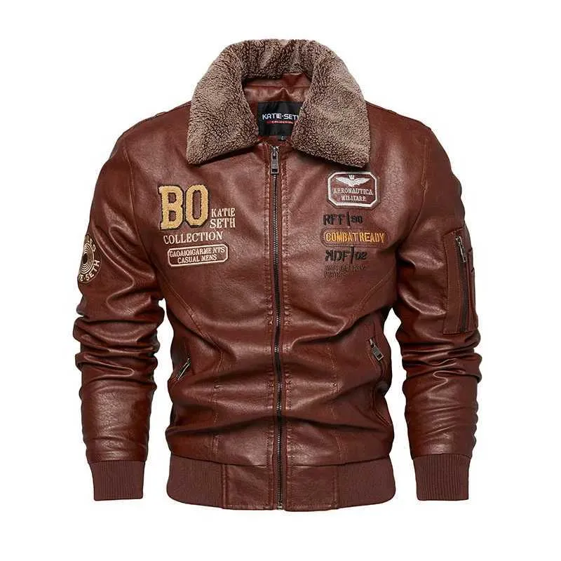 Motorcycle top aviator jacket