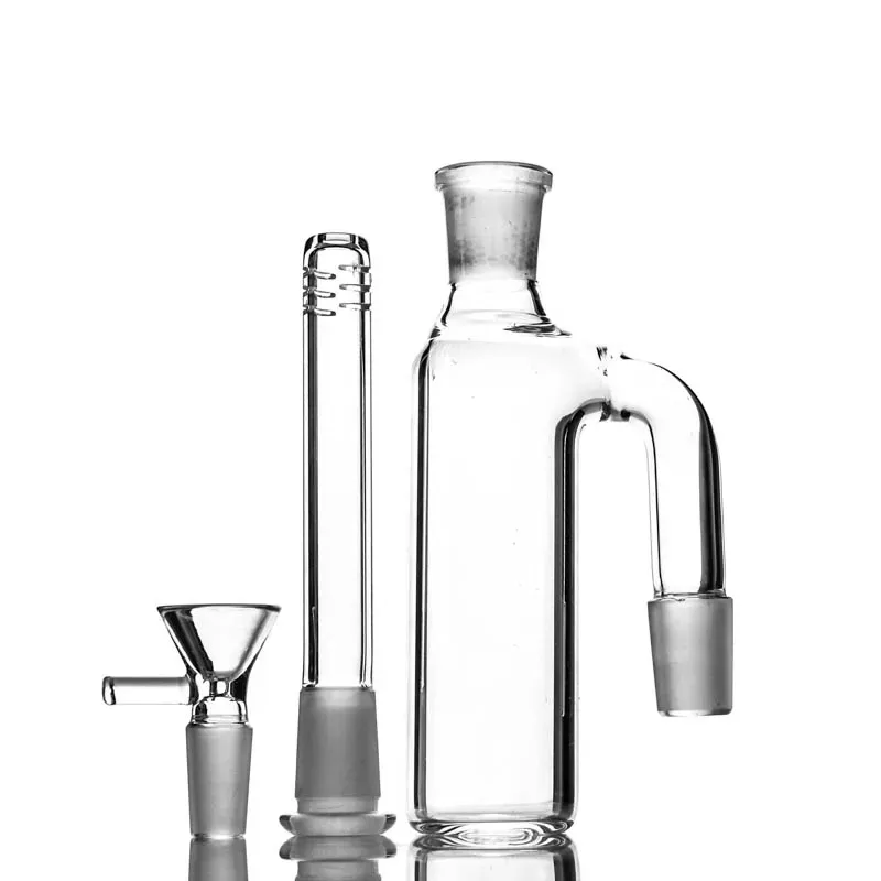 Hookahs 18mm ash catcher downstem perc set 90 degree glass catchers bubbler quality ashcatcher dab rig for bong adapter