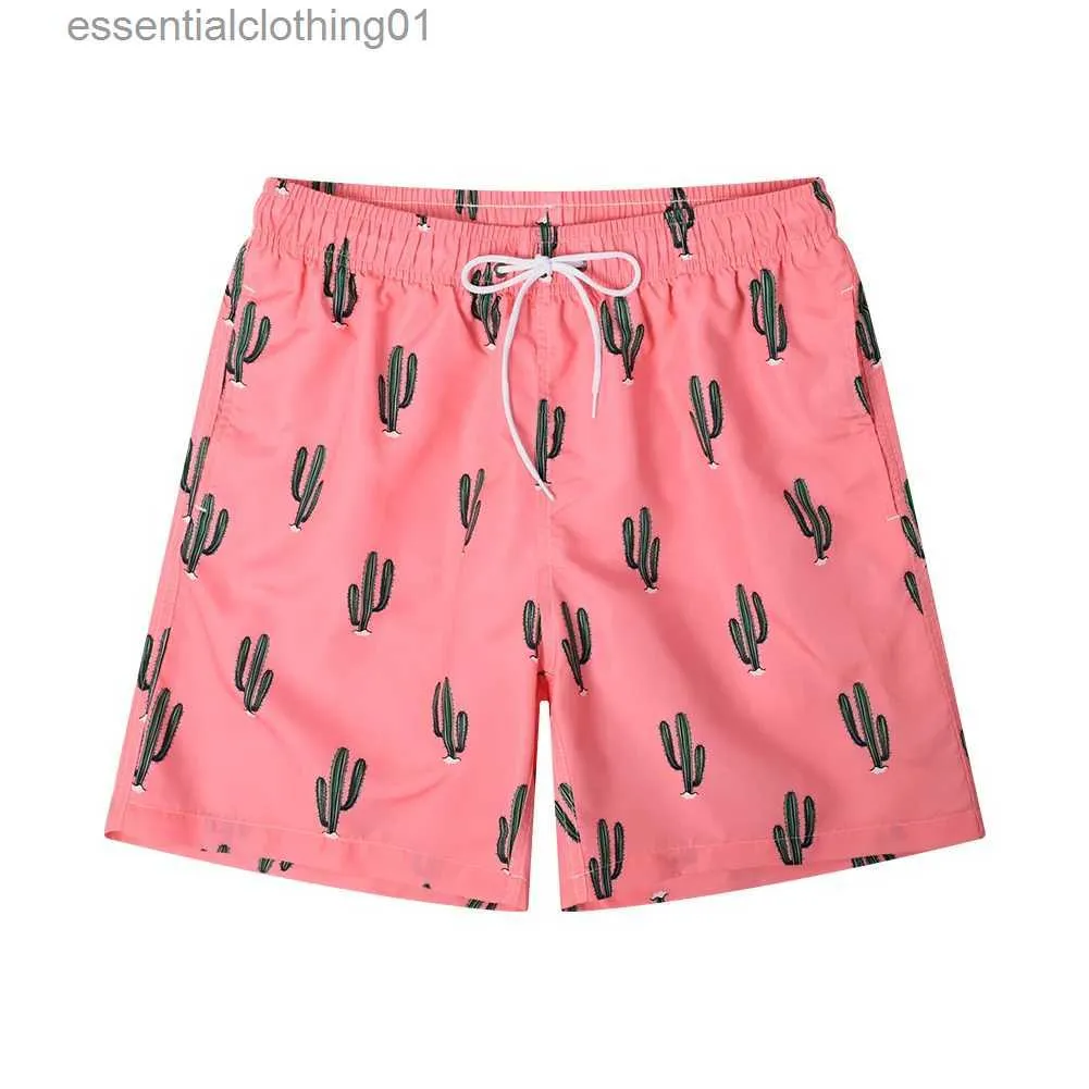 Heren shorts heren zwembroek kort grappige zwembrookbrookpak met mesh voering L2312