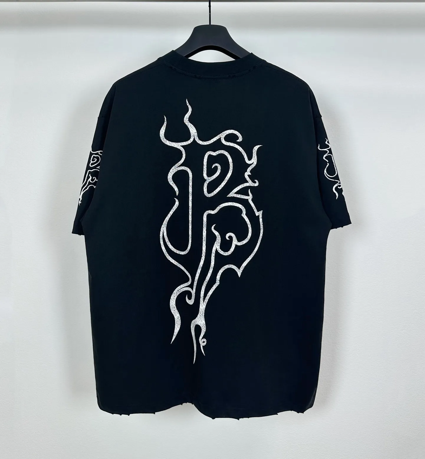 Polos Di Magliette Di Cotone Oversize Da Uomo Pois Collo Dellequipaggio Manica Corta Abbigliamento Estivo Da 24 18 DHgate