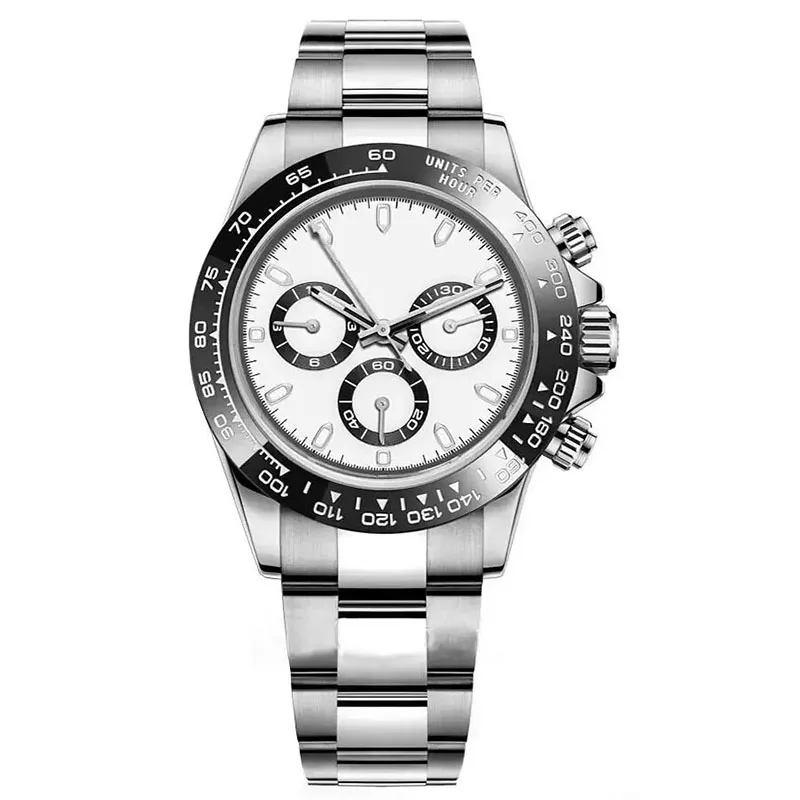 orologio da uomo per orologi da uomo orologio da uomo 40mm orologi di marca in argento movimento in oro rosa orologi per le donne cinturino in acciaio inossidabile luminor orologio da donna di alta qualità