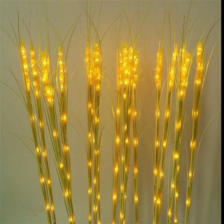 New Wheat seedling LED lamp decoration Reed lamp decoration outdoor Christmas lights Ground light 12pcs251u