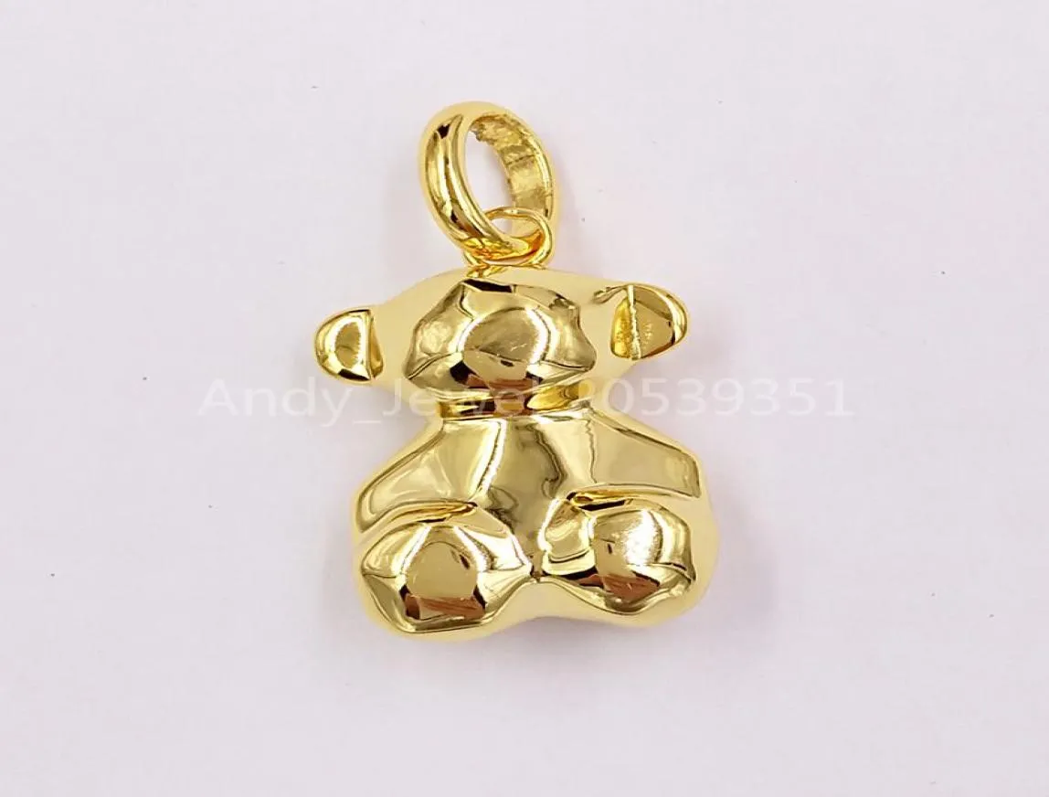 Small Silver Vermeil Sketx Pendant Authentic 925 Sterling Silver pendants Fits European bear Jewelry Style Gift Andy Jewel 01809459168070
