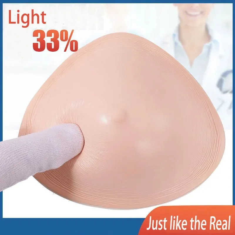 乳房形状光シリコン偽乳房偽胸乳房プロテーゼスーパーソフトシリコンジェルパッドは女性のための人工スパイラルをサポートします231211