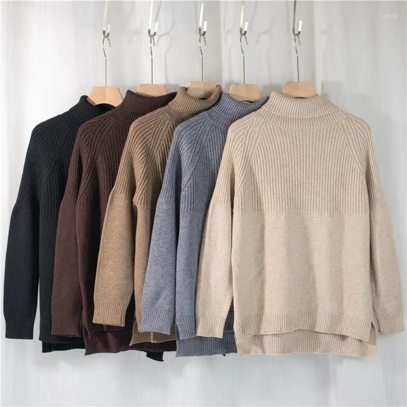 Women's Sweaters Fashion Knitted Sweater Female 2023 Long Sleeve Winter Turtleneck Outfit Korean Style Pullover Women Tops Fall Clothing For