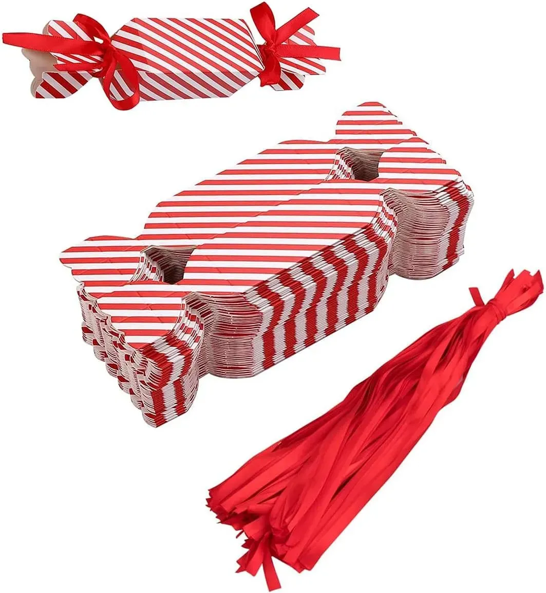 Emballage cadeau Boîte de bonbons de Noël vide pour enfants Treat Sweets Chocolat Décor Boîtes Fête Noël Sac de mariage 231211