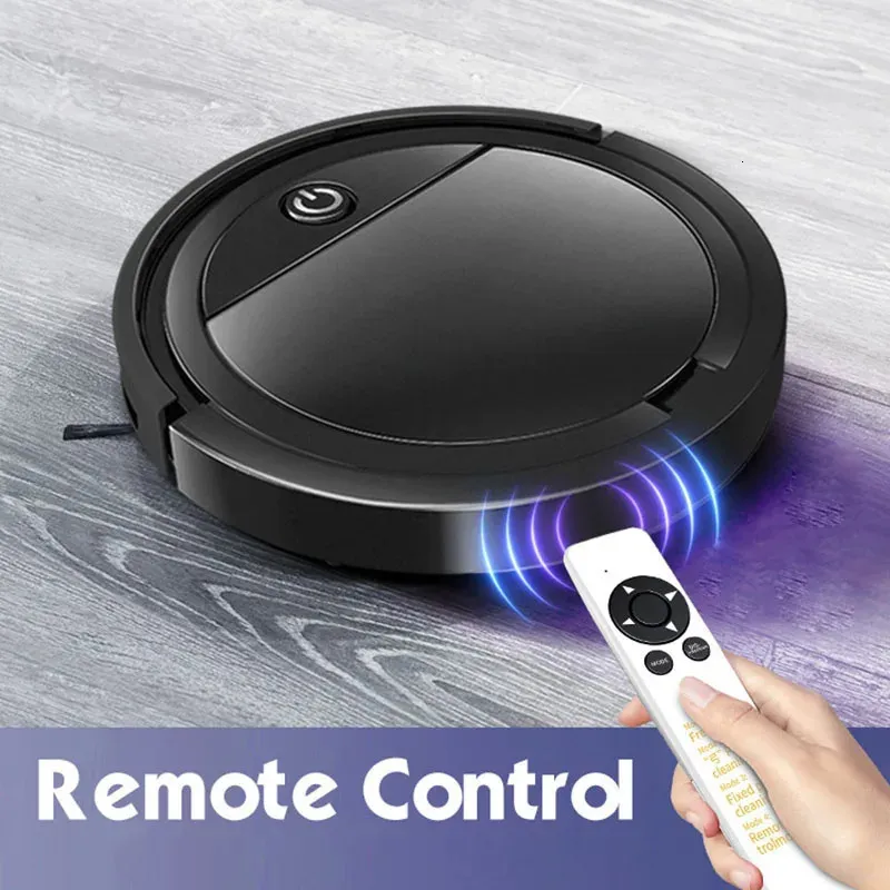 Vacuums Home USB Rechargeable Wireless Remote Control Intelligent Sweeper 3 in 1 Robotic Vacuum Cleaner 231212