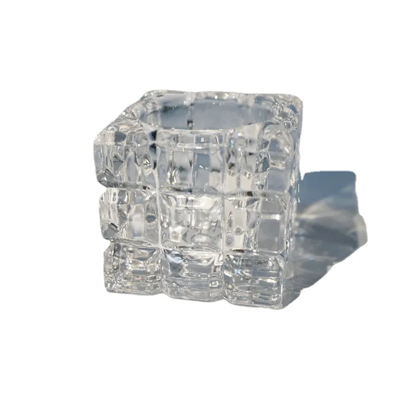 GOLDEAL Set di 48 portacandele in vetro spesso trasparente, portacandele votivi per decorazioni da tavolo per matrimoni, forniture per feste, decorazioni per addio al nubilato, centrotavola per tavoli
